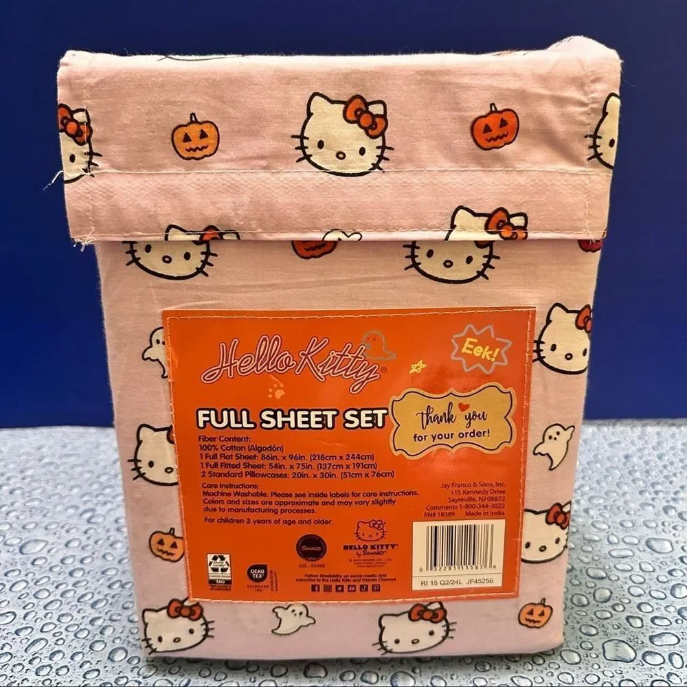 Hello Kitty Halloween Full sheet set